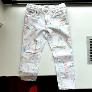 Toddler Polo Ralph Lauren splatter jeans